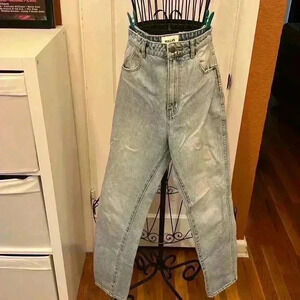 Rolla’s Elle Super High Rise Straight Jeans-Sz 24